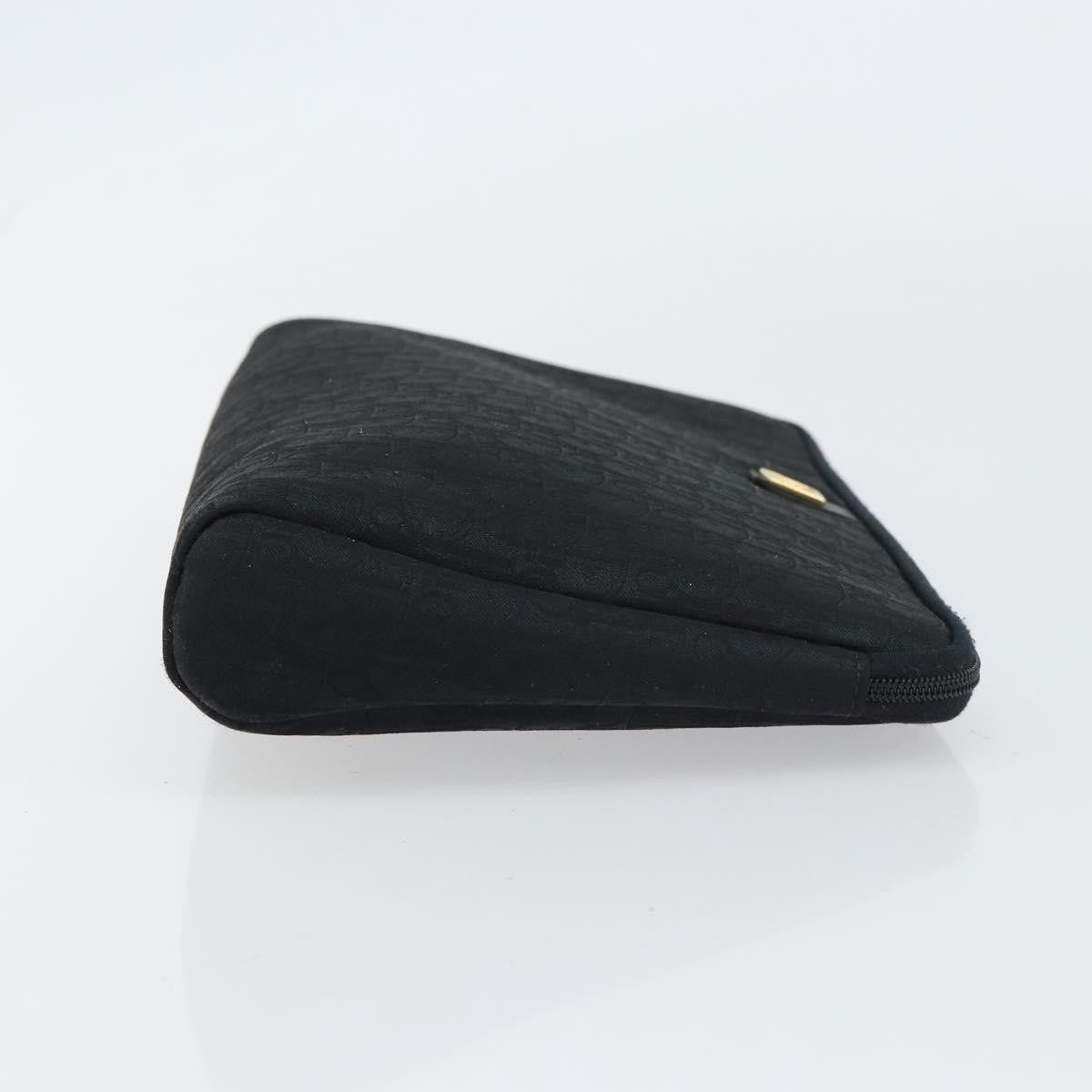 Christian Dior Trotter Pouch Canvas Black Canvas Clutche & Pouche Bag ()