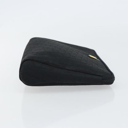 Christian Dior Trotter Pouch Canvas Black Canvas Clutche & Pouche Bag ()