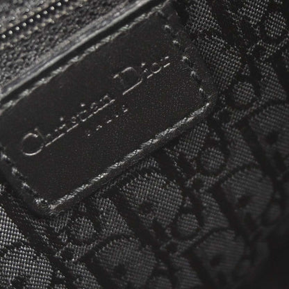 Christian Dior Vintage Street Chic Columbus Shoulder Bag Canvas Black Canvas Shoulder Bag Bag ()
