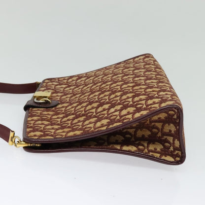 Christian Dior Trotter Shoulder Bag Canvas Red Canvas Shoulder Bag Bag ()