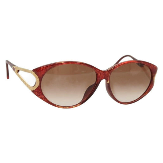 Christian Dior Sunglasses Plastic Red Plastic Sunglasse Accessory ()