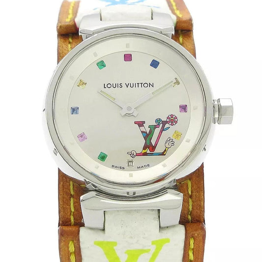 Louis Vuitton × Takashi Murakami Tambour Love Monogram Ref. Q12130