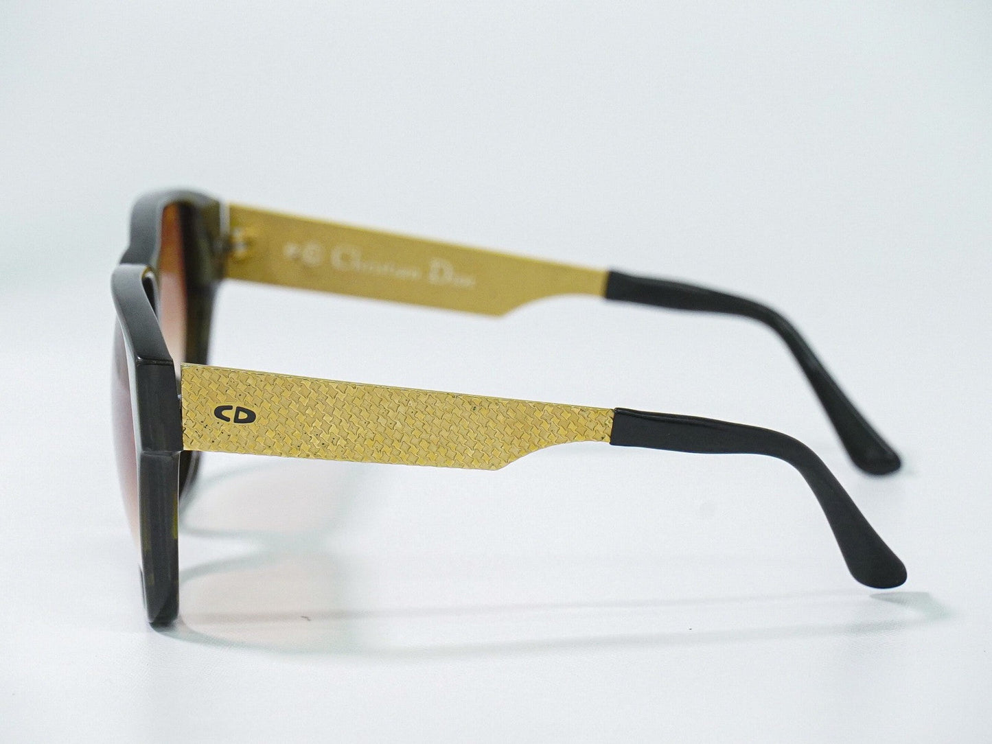 Christian Dior Logo Cd Sunglasses Plastic Khaki Plastic Sunglasse Accessory ()