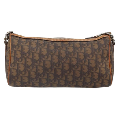 Christian Dior Trotter Shoulder Bag Canvas Brown Pvc Shoulder Bag Bag ()