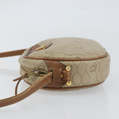 Christian Dior Vintage Honeycomb Shoulder Bag Canvas Beige Canvas Shoulder Bag Bag ()