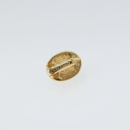 Christian Dior Vintage Clip-On Earrings Metal Gold Metal Earrings Jewelry ()