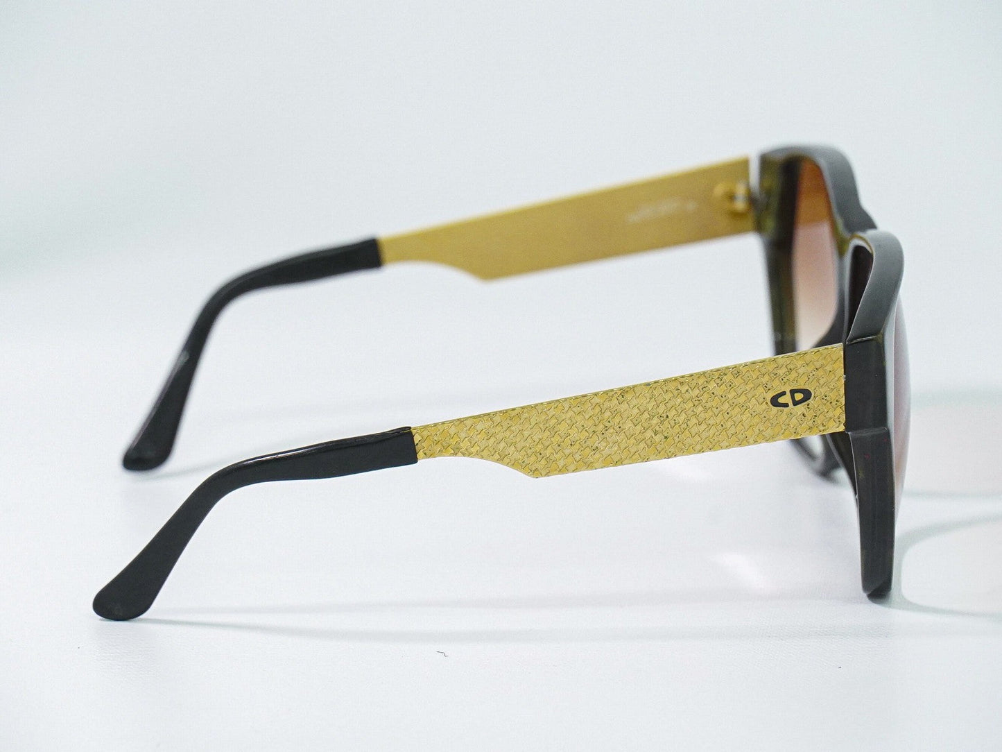 Christian Dior Logo Cd Sunglasses Plastic Khaki Plastic Sunglasse Accessory ()