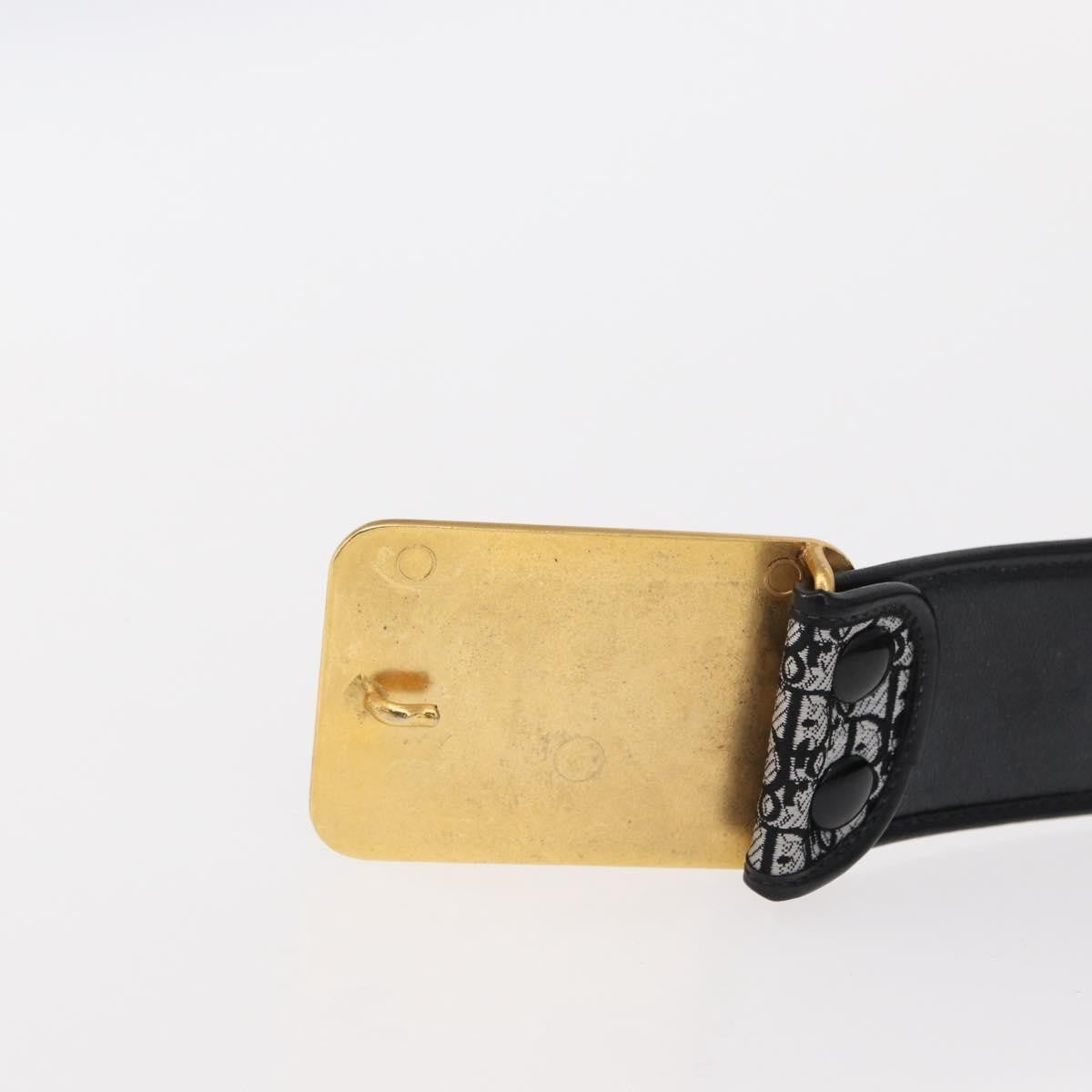 Christian Dior Vintage Belt Canvas Black Canvas Belts Accessory ()