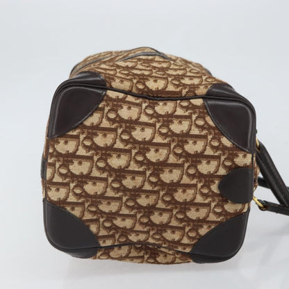 Christian Dior Vintage Trotter Boston Bag Diorissimo Canvas Beige Canvas Travel Bag Bag ()