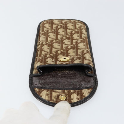 Christian Dior Trotter Pouch Canvas Beige Canvas Clutche & Pouche Bag ()