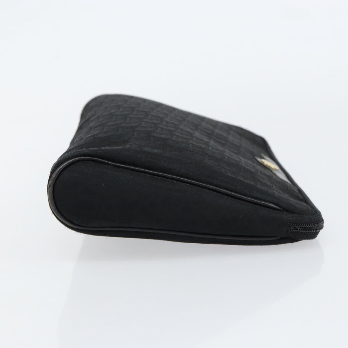 Christian Dior Trotter Pouch Diorissimo Canvas Black Canvas Clutche & Pouche Bag ()