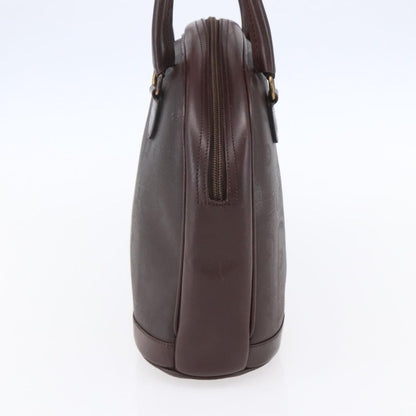 Christian Dior Vintage Trotter Handbag Canvas Brown Pvc Handbag ()