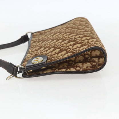 Christian Dior Vintage Cd Trotter Shoulder Bag Canvas Beige Canvas Shoulder Bag Bag ()