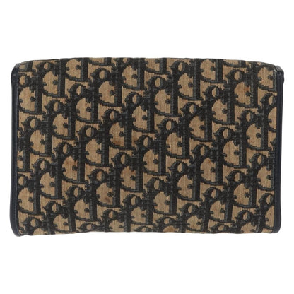 Christian Dior Vintage Cd Trotter Shoulder Bag Canvas Navy Canvas Shoulder Bag Bag ()