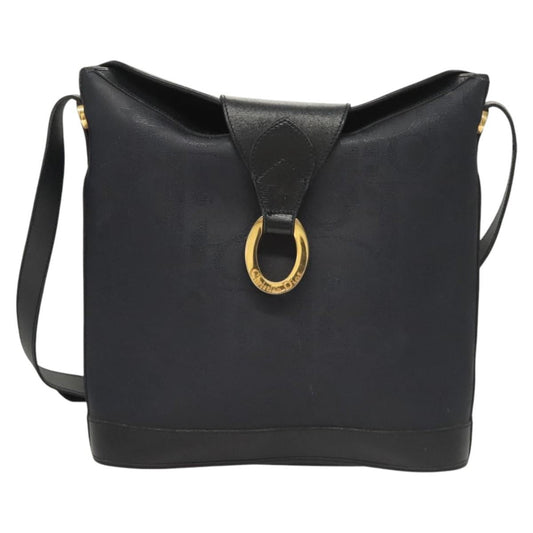 Christian Dior Trotter Shoulder Bag Canvas Navy Canvas Shoulder Bag Bag ()