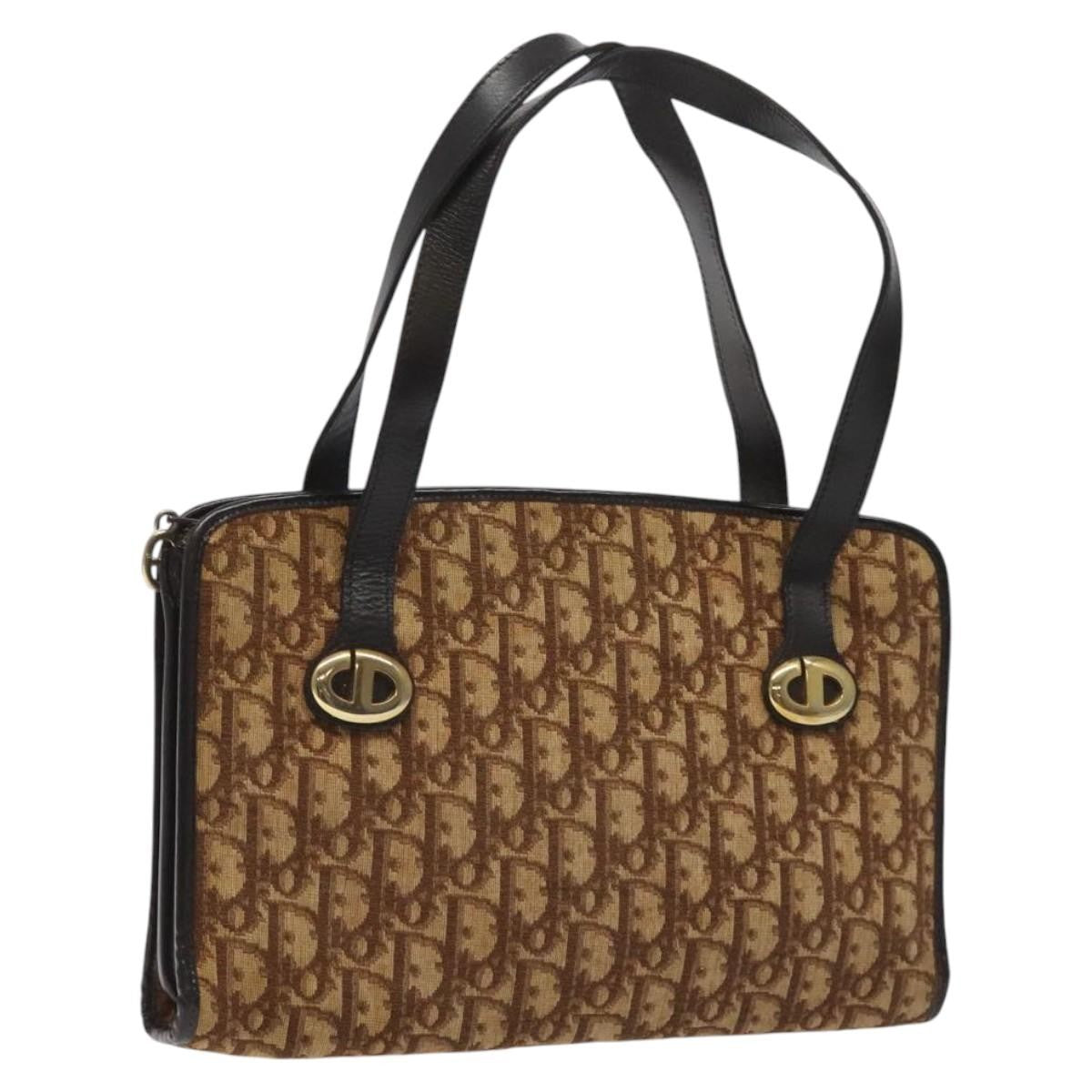 Christian Dior Trotter Canvas Brown Canvas Bag ()