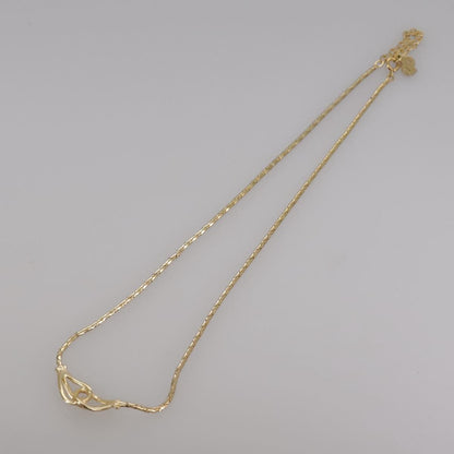 Christian Dior Vintage Cd Jumbo Chain Necklace Metal Gold Metal Necklace Jewelry ()