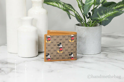 Disney X Gucci Leather Limited Edition Mickey Mouse Wallet