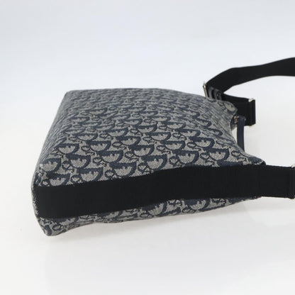 Christian Dior Vintage Trotter Shoulder Bag Canvas Navy Canvas Shoulder Bag Bag ()