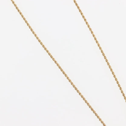 Christian Dior Vintage Cd Heart Pendant Necklace Metal With Crystals Gold Metal Jewelry ()