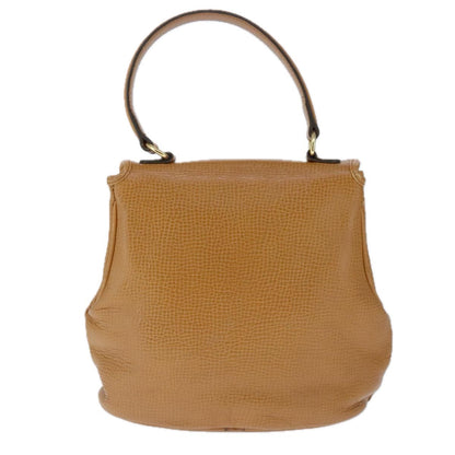 Christian Dior Vintage Cd Handbag Leather Brown Leather Handbag ()