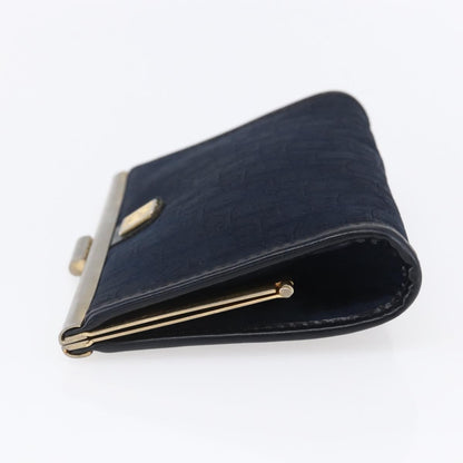 Christian Dior Vintage Trotter Pouch Canvas Navy Canvas Clutche & Pouche Bag ()