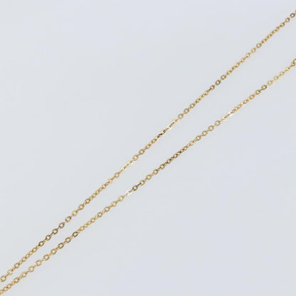 Christian Dior Round Logo Pendant Necklace Metal Gold Metal Jewelry ()