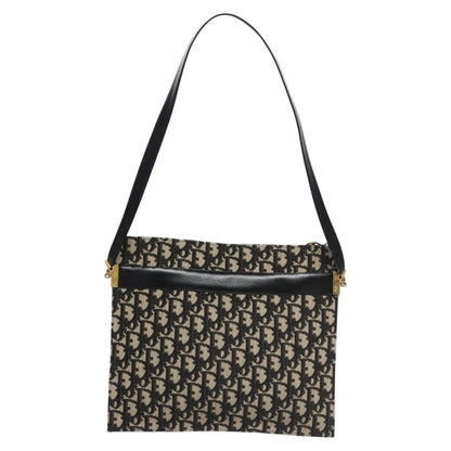 Christian Dior Trotter Shoulder Bag Canvas Navy Canvas Shoulder Bag Bag ()