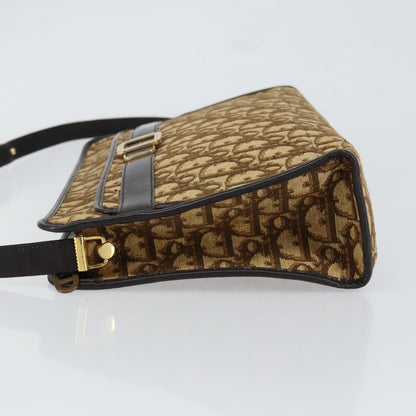 Christian Dior Trotter Shoulder Bag Canvas Beige Canvas Shoulder Bag Bag ()