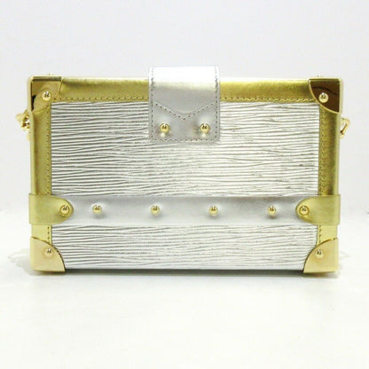 Louis-Vuitton Petite Malle Metallic Epi Silver