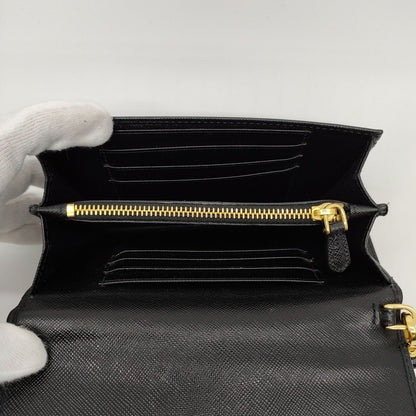 Prada Black Wallet/ Wristlet