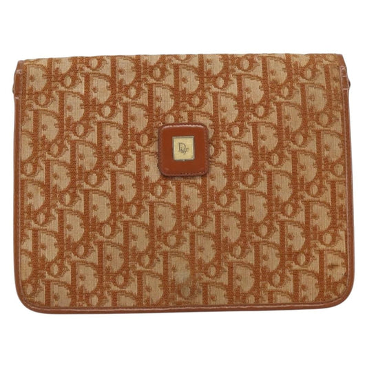 Christian Dior Vintage Trotter Shoulder Bag Canvas Brown Canvas Shoulder Bag Bag ()