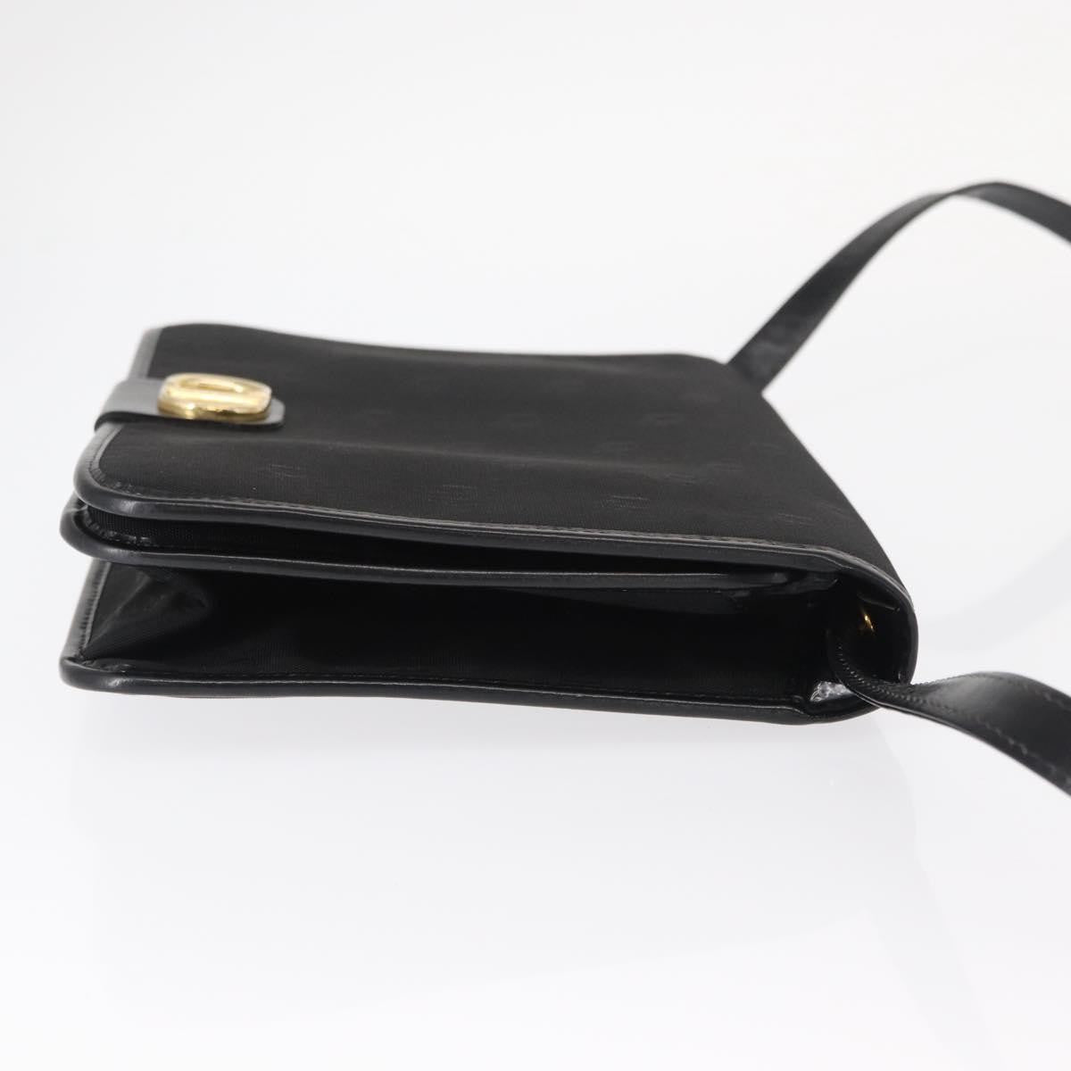 Christian Dior Vintage Shoulder Bag Nylon Black Nylon Shoulder Bag Bag ()