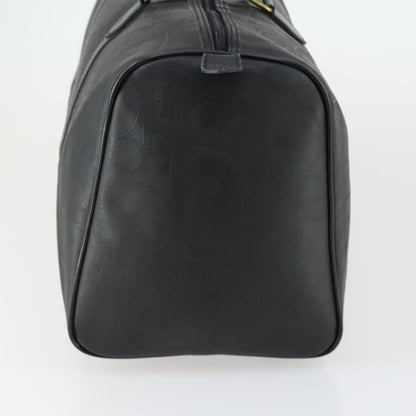 Christian Dior Vintage Trotter Boston Bag Pvc Black Pvc Travel Bag Bag ()