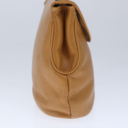 Christian Dior Vintage Cd Handbag Leather Brown Leather Handbag ()