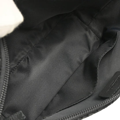 Christian Dior Street Chic Handbag Diorissimo Canvas With Leather Black Canvas Handbag ()