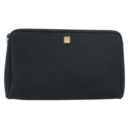 Christian Dior Trotter Pouch Canvas Black Canvas Clutche & Pouche Bag ()
