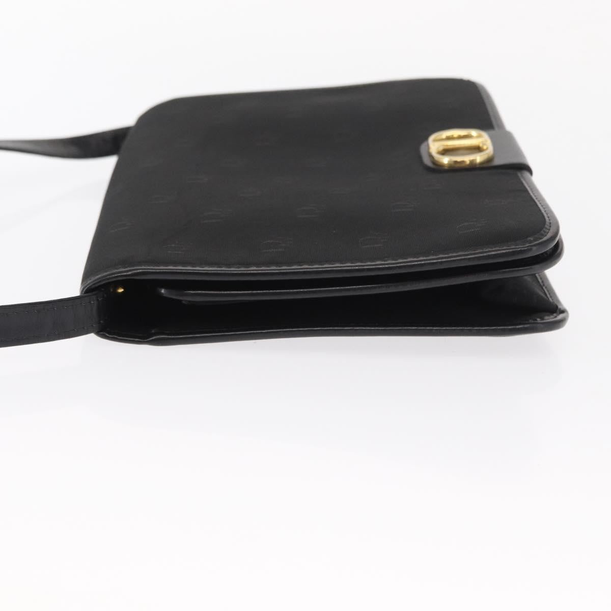 Christian Dior Vintage Shoulder Bag Nylon Black Nylon Shoulder Bag Bag ()
