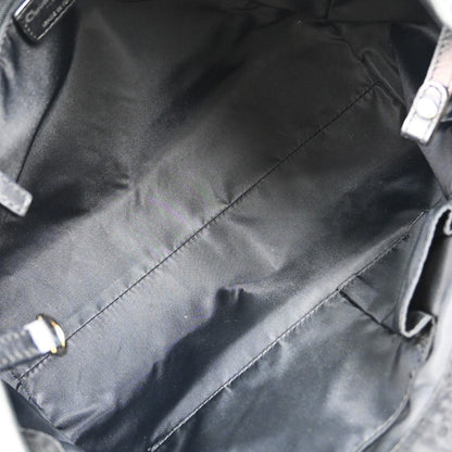 Christian Dior Lovely Tote Diorissimo Canvas Black Canvas Tote Bag Bag ()