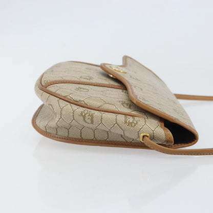 Christian Dior Vintage Honeycomb Shoulder Bag Canvas Beige Canvas Shoulder Bag Bag ()