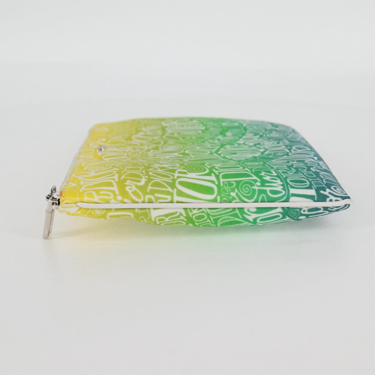 Christian Dior Pouch Stussy Nylon Yellow Nylon Clutche & Pouche Bag ()
