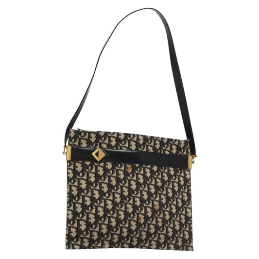Christian Dior Trotter Shoulder Bag Canvas Navy Canvas Shoulder Bag Bag ()