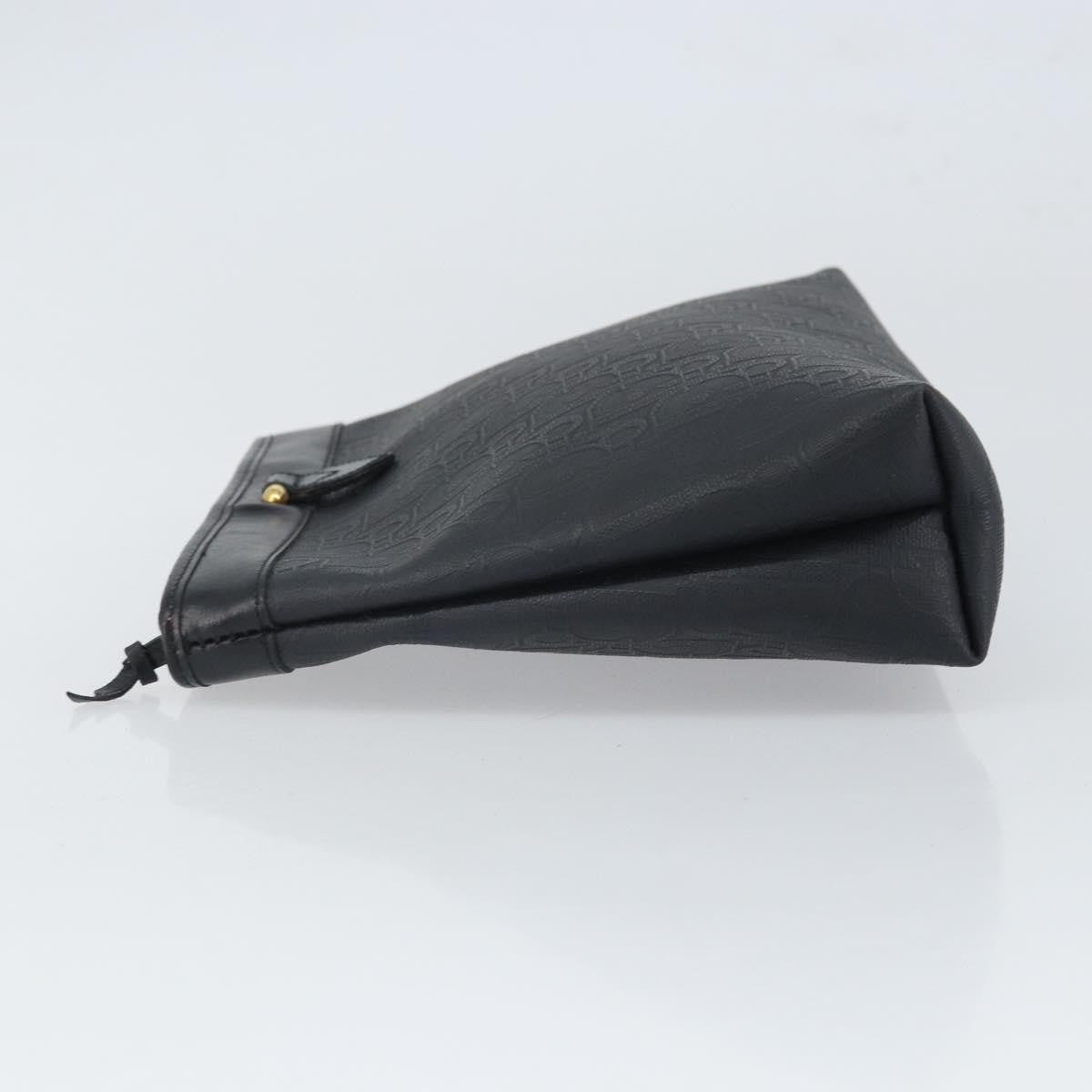 Christian Dior Trotter Pouch Canvas Black Canvas Clutche & Pouche Bag ()