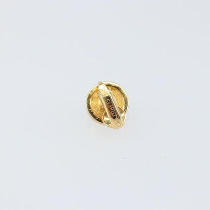 Christian Dior Vintage Clip-On Earrings Metal Gold Metal Earrings Jewelry ()