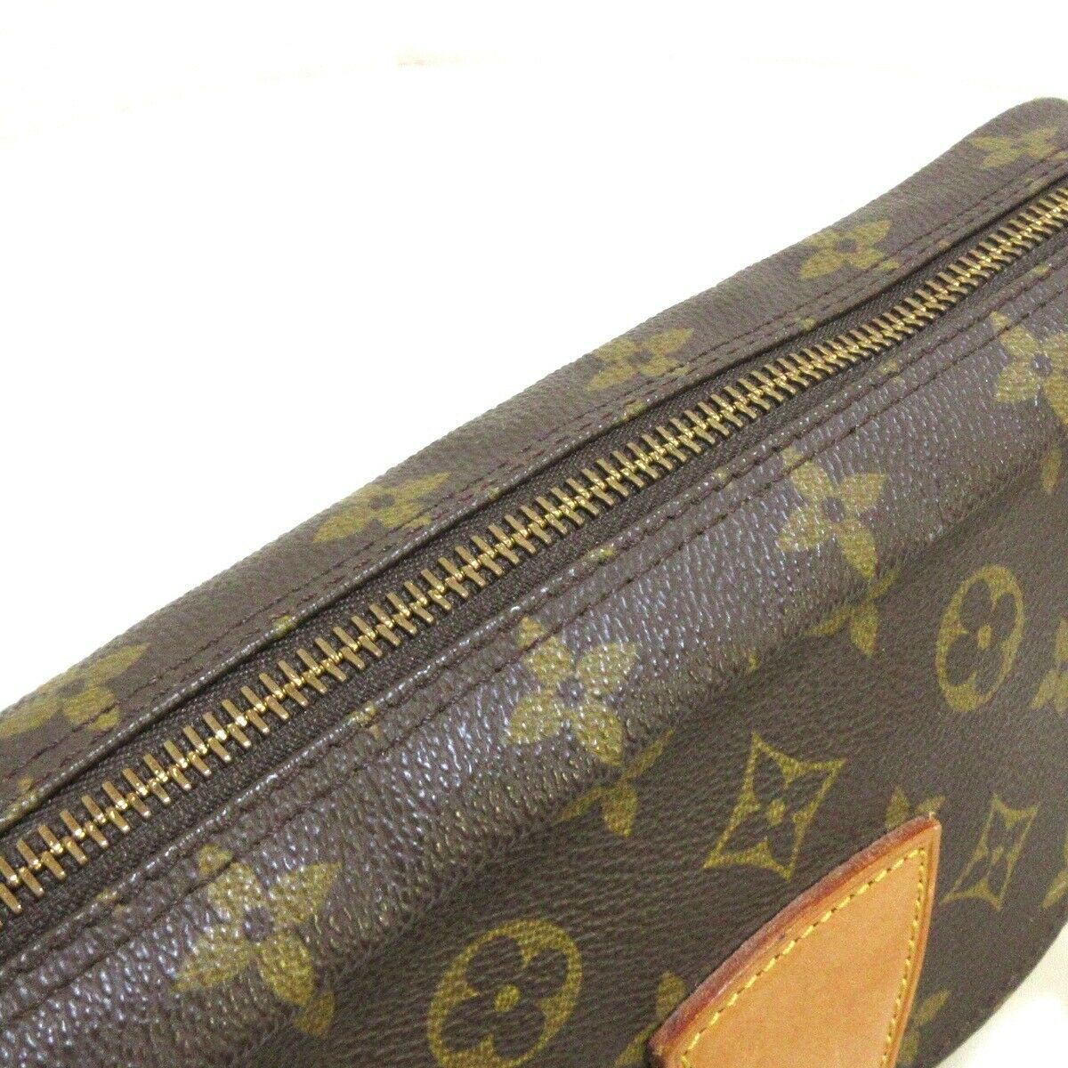 Louis-Vuitton Monogram Jeune Fille Coated Canvas Brown GHW