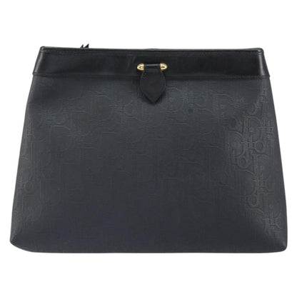 Christian Dior Trotter Pouch Canvas Black Canvas Clutche & Pouche Bag ()