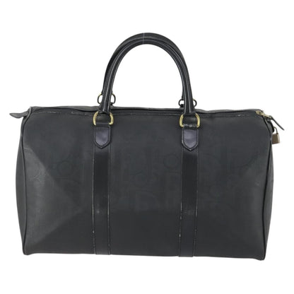 Christian Dior Vintage Trotter Boston Bag Pvc Black Pvc Travel Bag Bag ()