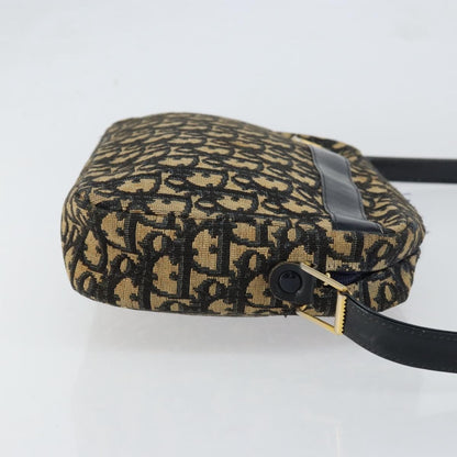 Christian Dior Vintage Cd Trotter Shoulder Bag Canvas Navy Canvas Shoulder Bag Bag ()