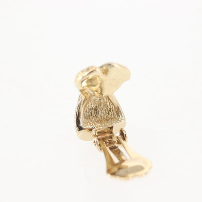 Christian Dior Vintage Clip-On Earrings Metal Gold Metal Earrings Jewelry ()