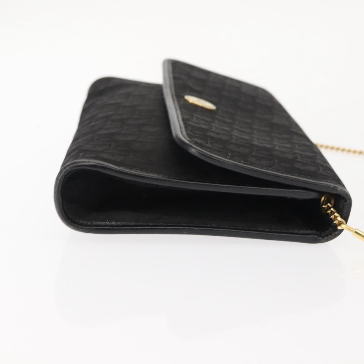 Christian Dior Trotter Shoulder Bag Canvas Black Canvas Shoulder Bag Bag ()